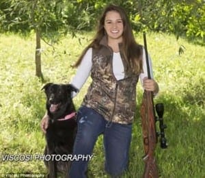 senior with rifle