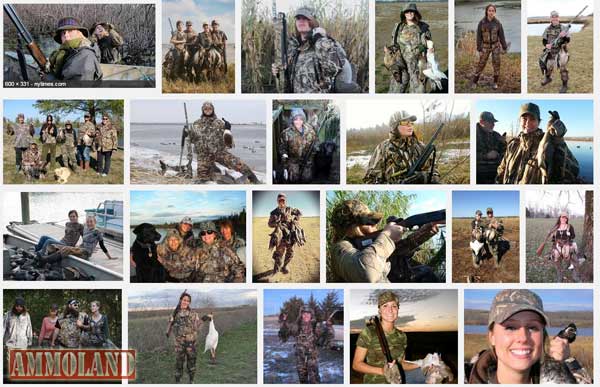 women duck hunters