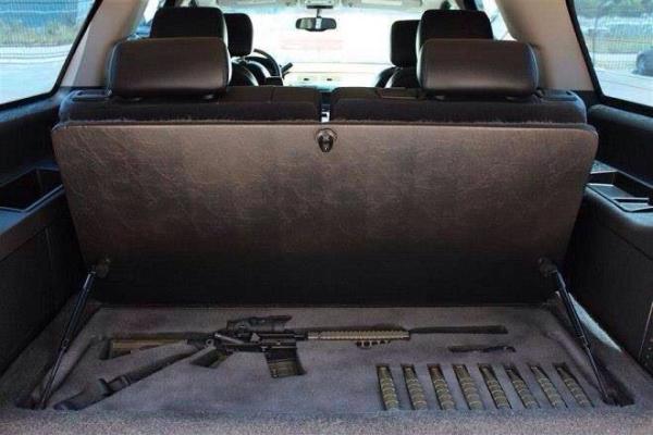 weapons hidden in vehicle