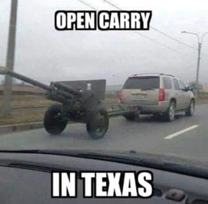 open carry in Texas
