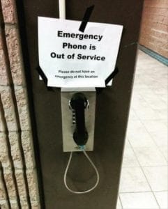 emergency phone