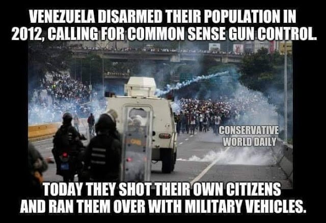 Venezuela disarmed