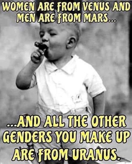 Men are from Mars...