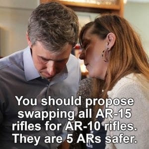Swap AR-15 for AR-10 rifles