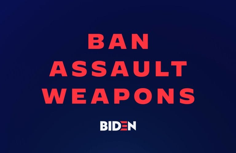 Ban Assault Weapons - Biden