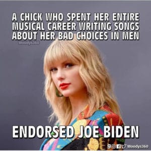 Bad choice in men Biden endorsement