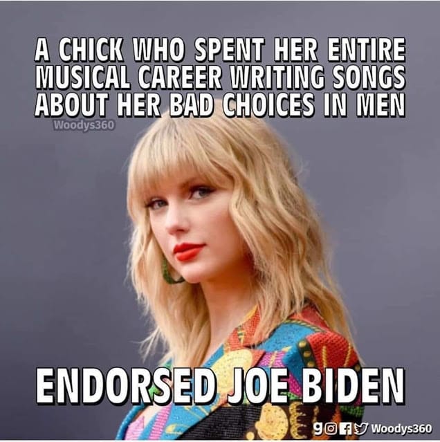 Bad choice in men Biden endorsement