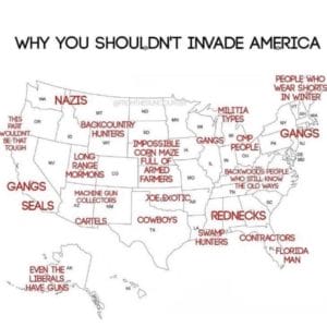 Why you shouldn't invade America