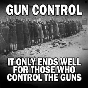 Gun Control: it only ends well for those who control the guns