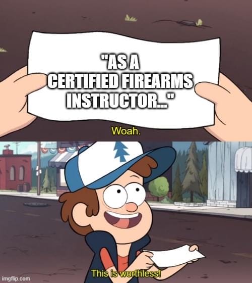 certified firearms instructor