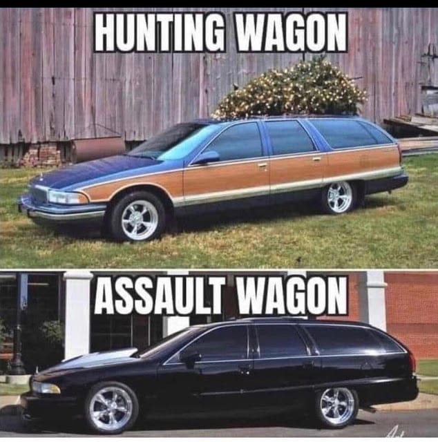 Hunting wagon vs assault wagon