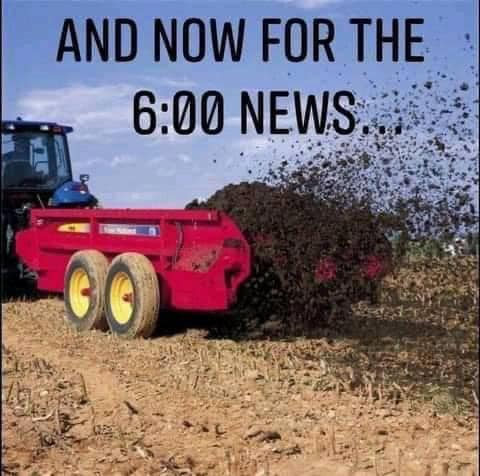 6:00 news - manure spreader