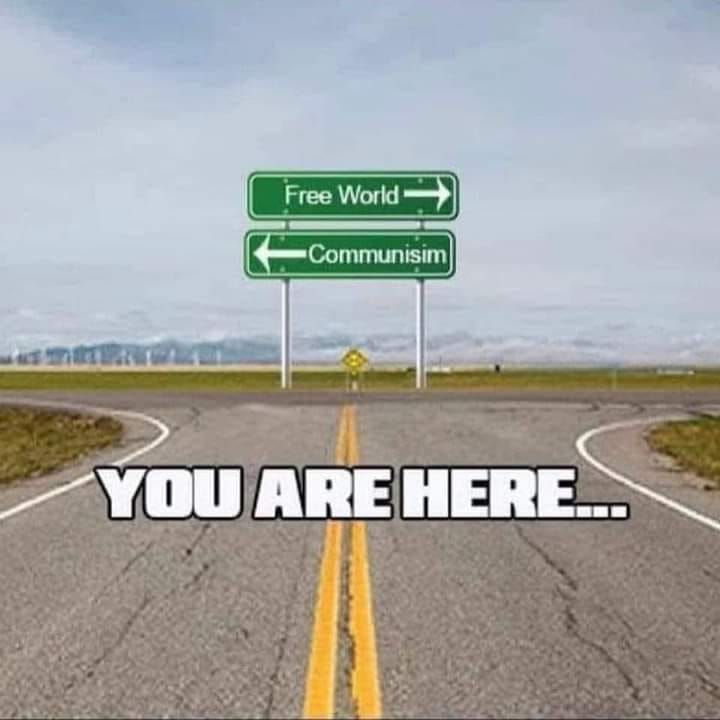 free world vs communism
