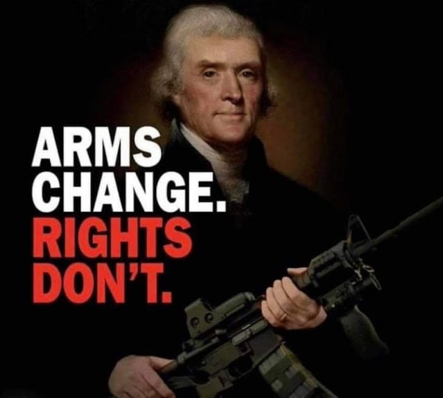 Arms Change. Rights Don't.
