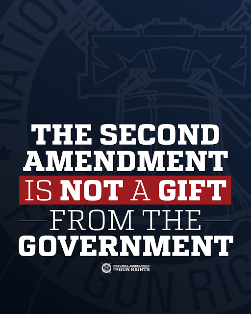 Second Amendment is not a gift from the government