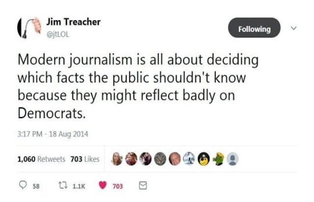 Modern journalism statement