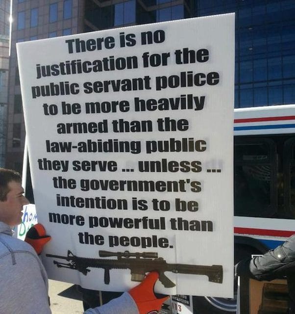 government more powerful than people?