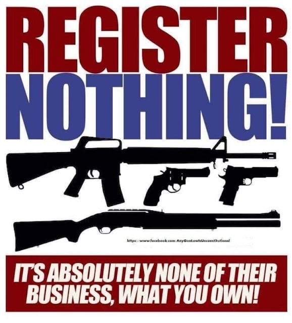 Register nothing!