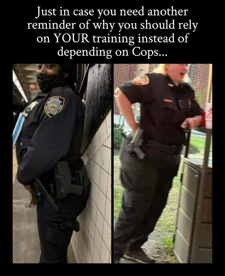 Cop gun stupidity