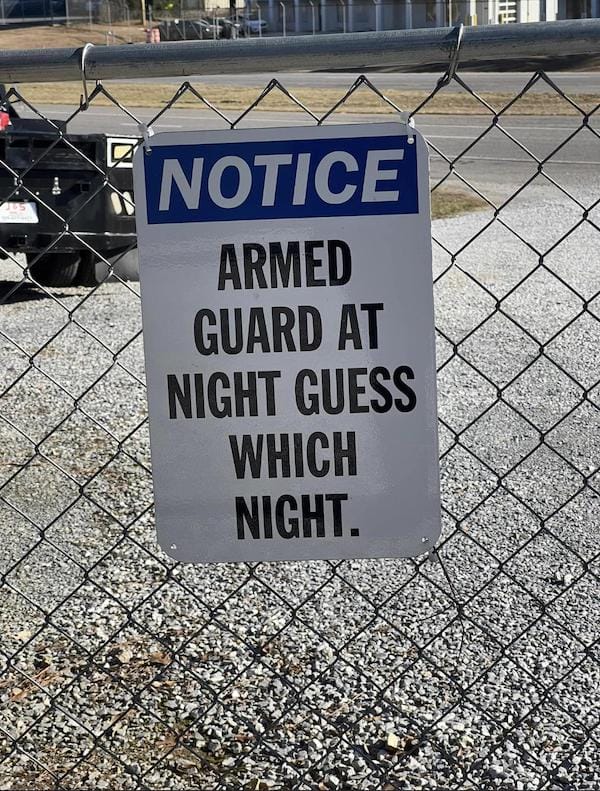 armed guard