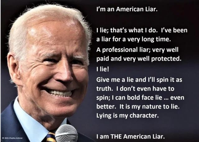 Biden - an American liar