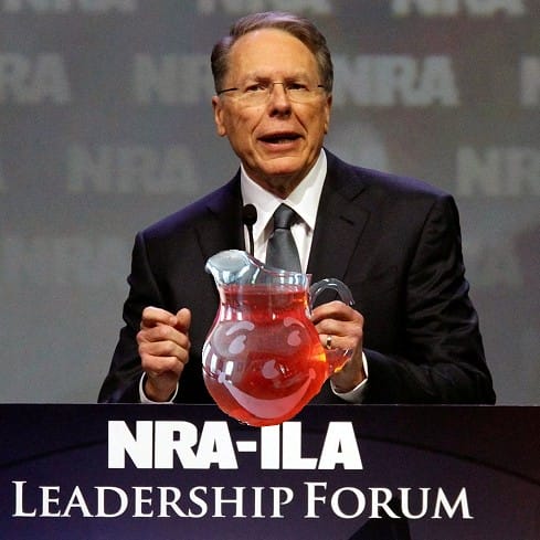 NRA Wayne holding Kool Aid