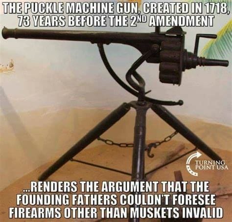 machine gun