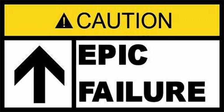 Epic failure