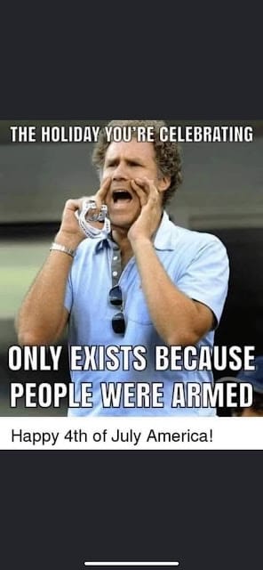 people were armed