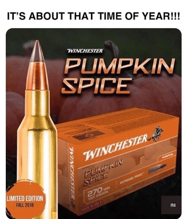 pumpkin spice ammo
