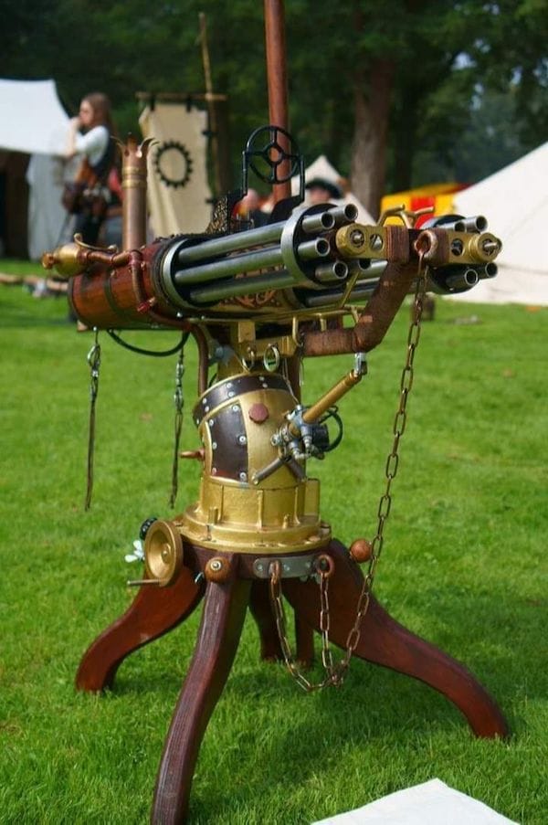 Antique Gatling Gun