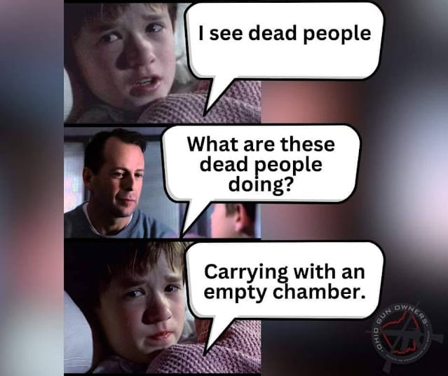 carrying with an empty chamber
