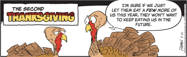 Thanksgiving turkeys cartoon
