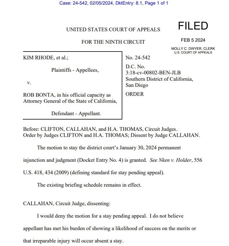 A document with the name of a judge involved in litigation is shown.